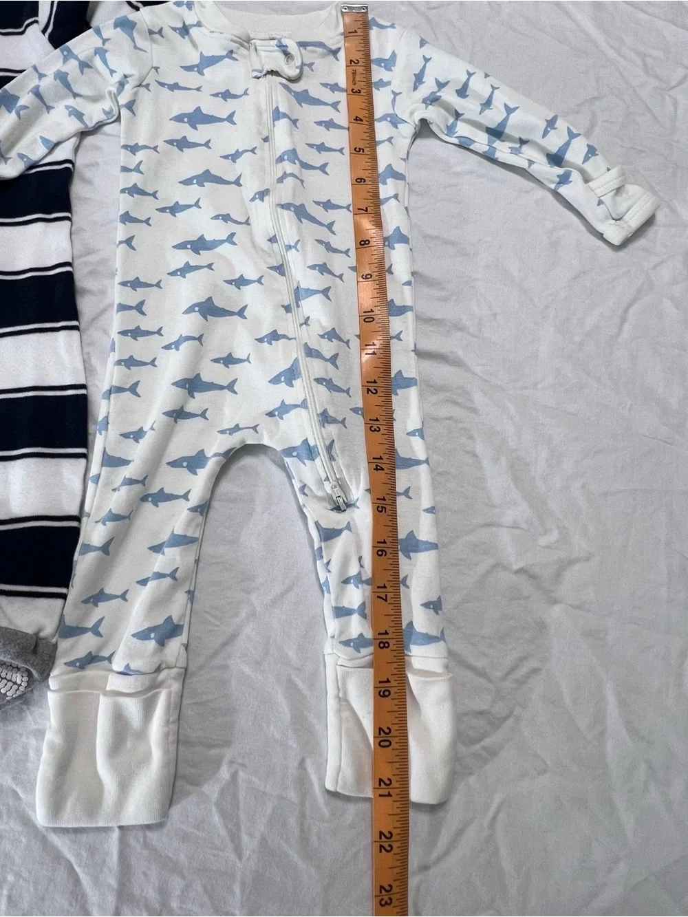 Mixed Lot of 4 3-6 mo one piece pajamas Burts Bees Mud Pie M+A Baby boy